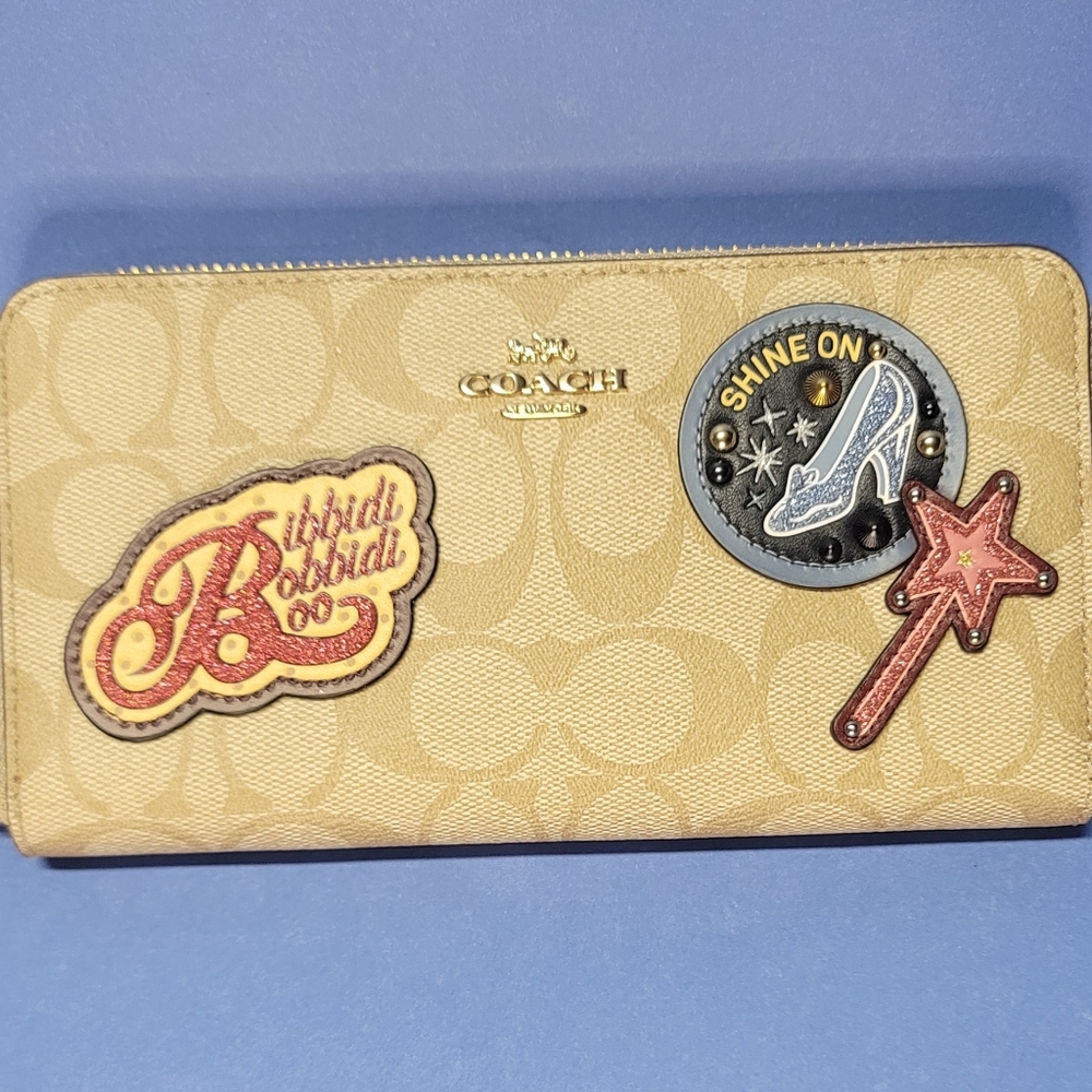 Coach x Disney Princess Cinderella Continental Wallet
